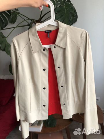 Кожаная куртка Jil Sander XS, новая