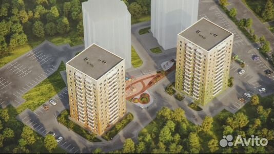 1-к квартира, 38.6 м², 12/14 эт. 1-к квартира, 38.6 м², 12/14 эт.