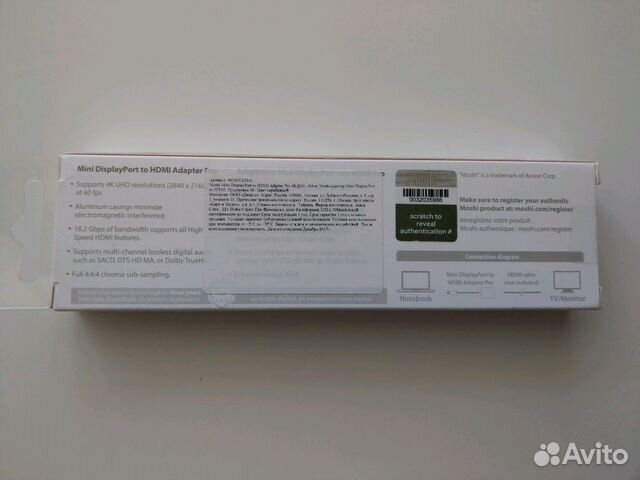 Переходник mini dp на hdmi