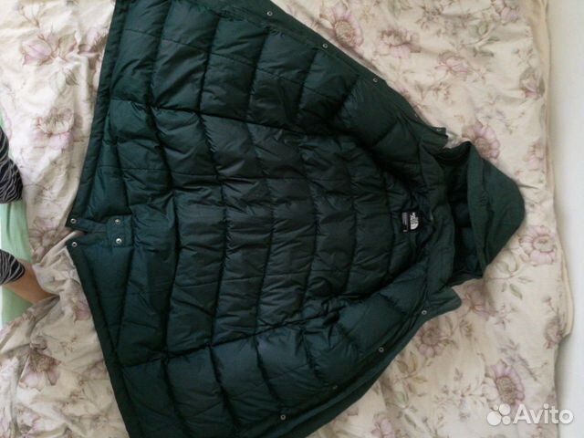 Парка пуховик the north face зимняя