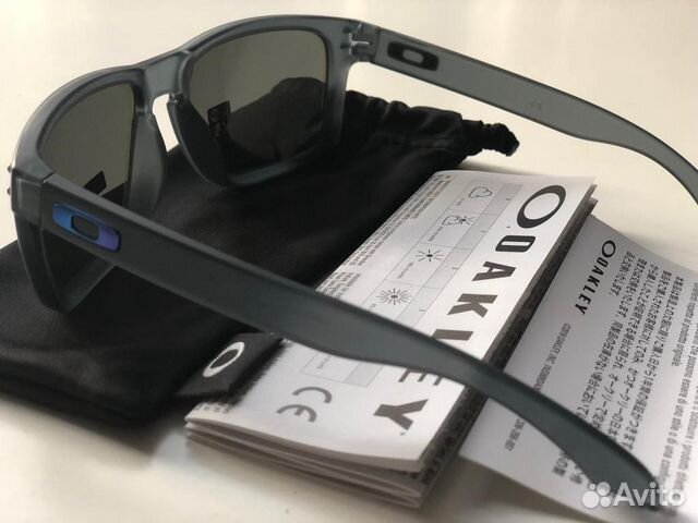 Очки Oakley Holbrook Matte Crystal Black Przm Grey