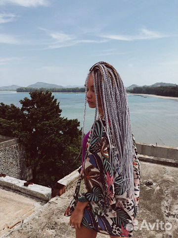 Афрокосы, дреды