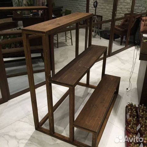 Стеллаж, витрина, полки для цветов