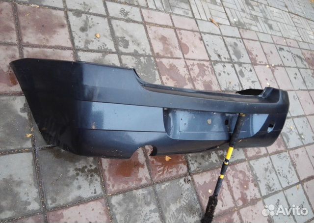 Renault logan Рено Логан задний бампер 8200766235