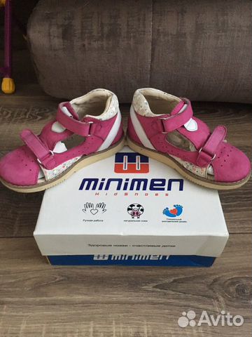 Сандалии для девочки Minimen/Минимен