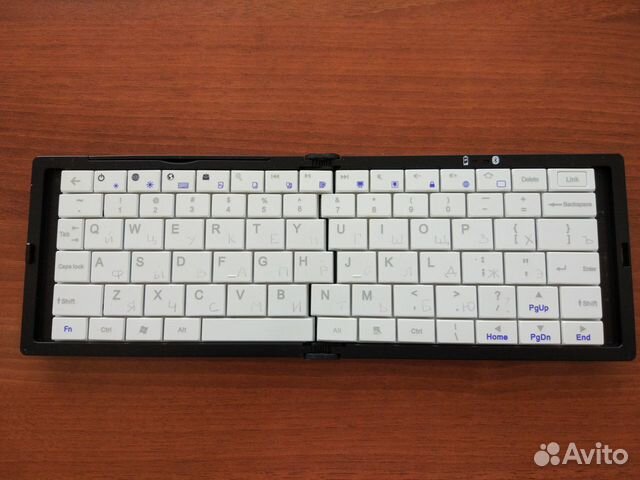 Клавиатура складная портативная блютуз bluetooth