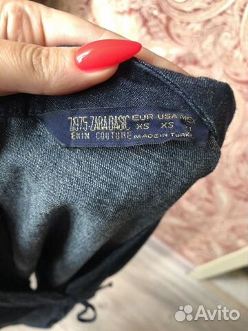 Платье джинсовое Zara