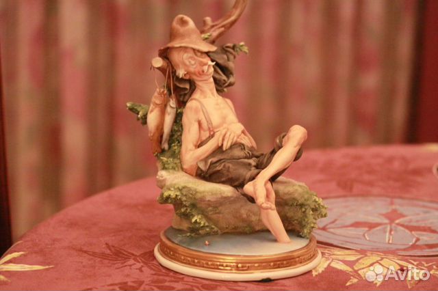 Каподимонте G.Cappe сонный рыбак capodimonte
