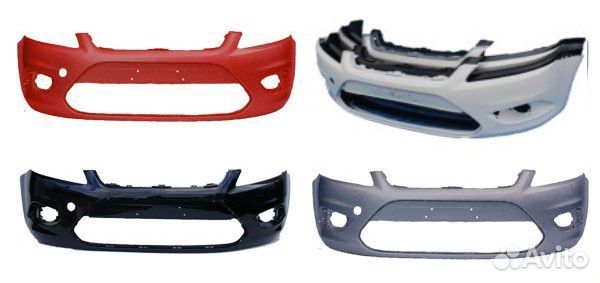Бампер передний форд фокус 2 с 2008