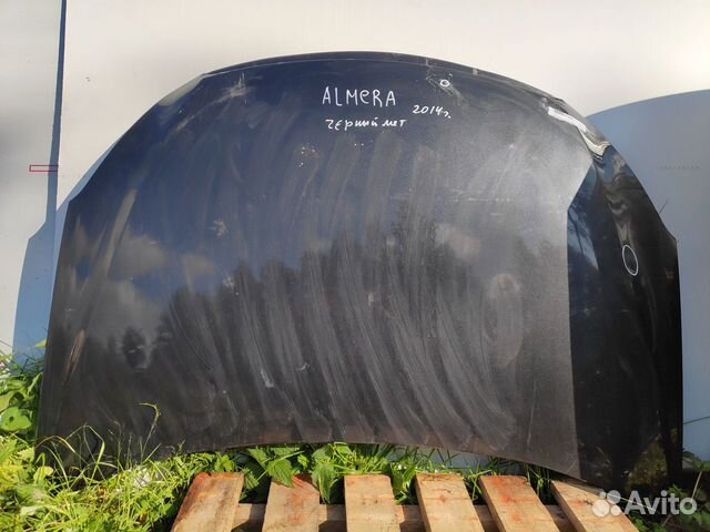 Капот Almera 2013- фото.
