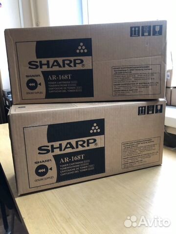 Оригинальный картридж sharp AR-168T