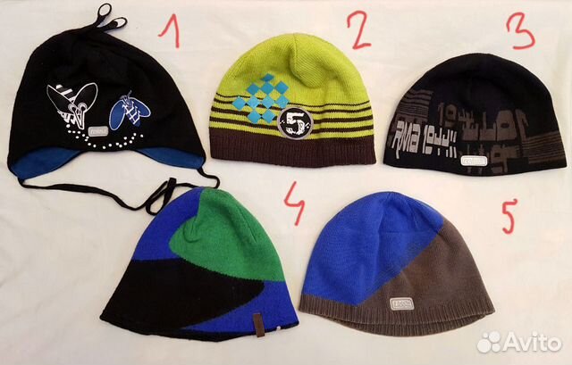 Шапки Reima, Kerry, Lassie р. 52,54