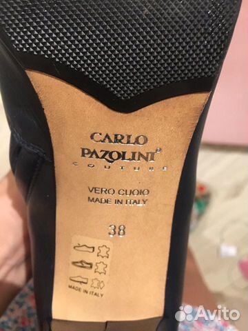 Сапоги демисезон. Carlo Pazolini. Размер 38