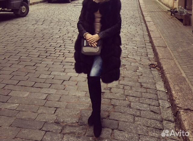 Меховая жилетка из песца Меховая жилетка из песца