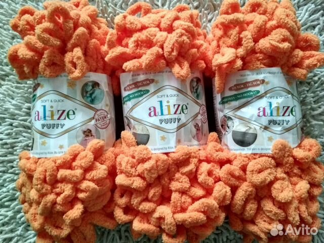 Пряжа Alize puffy