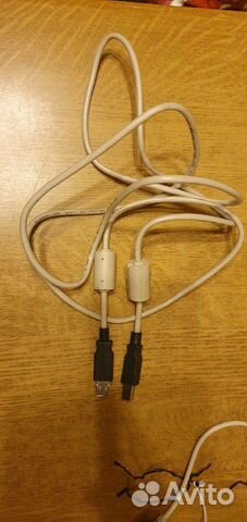 Кабель для принтера USB-AB 1.8 м Кабель для принтера USB-AB 1.8 м