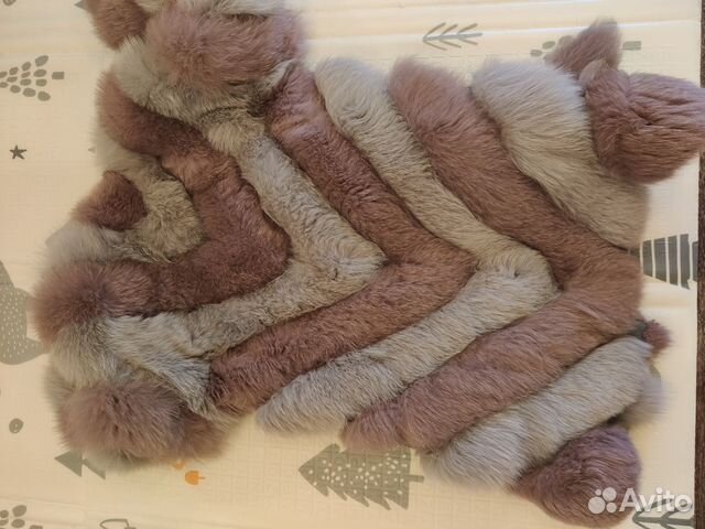 Оригинальная шуба из песца Оригинальная шуба из песца