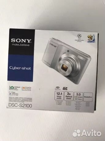 Фотоаппарат Sony Cyber-shot DSC-S2100 и флеш-карта