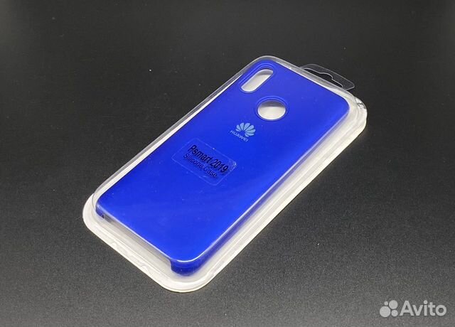 P Smart 2019 / 10 Lite Чехол Синий Неон Silicone P Smart 2019 / 10 Lite Чехол Синий Неон Silicone
