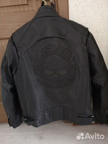 Мото куртка кожаная Harley-Davidson