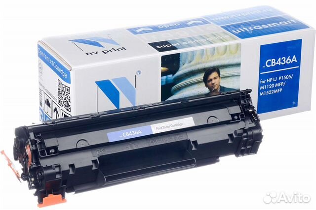 Новый картридж HP CB 436A 36A Новый картридж HP CB 436A 36A