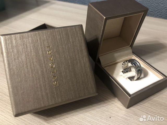 Мужское кольцо Bvlgari новое 51 р-р