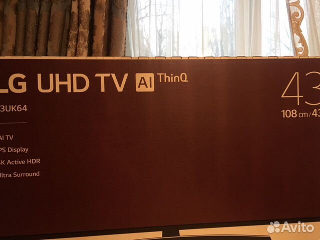 Новый телевизор LG Ultra HD TV 43UK6450 PLS Новый телевизор LG Ultra HD TV 43UK6450 PLS