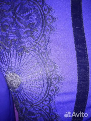Новое платье с кружевом фиолетовое Новое платье с кружевом фиолетовое