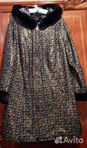 Пальто женское кожаное