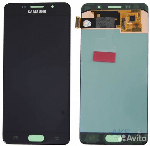 Дисплей Samsung A5 SM-A510F Amoled Черный Белый