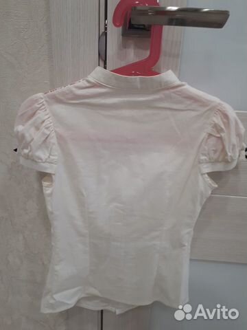 Школьная блузка на девочку 116-122 см Школьная блузка на девочку 116-122 см