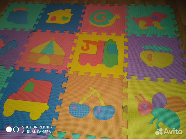 Коврик пазл напольный Коврик пазл напольный