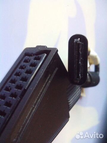 Адаптер для подключения тв SAMSUNG по scart 15 см