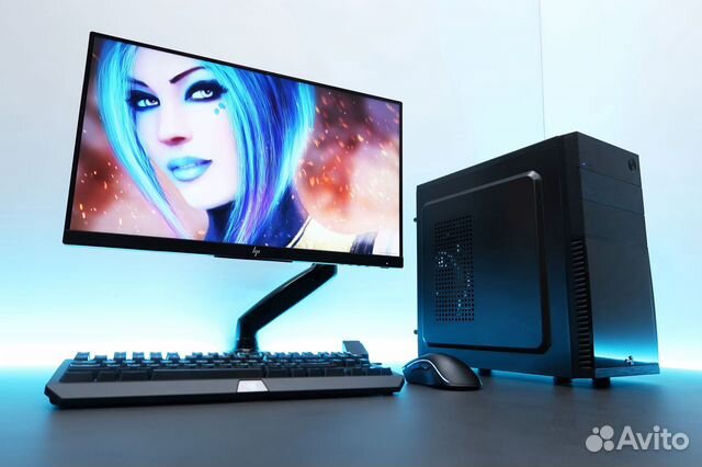 Игровой компьютер Core i3-4170 + GTX 1060 /1050