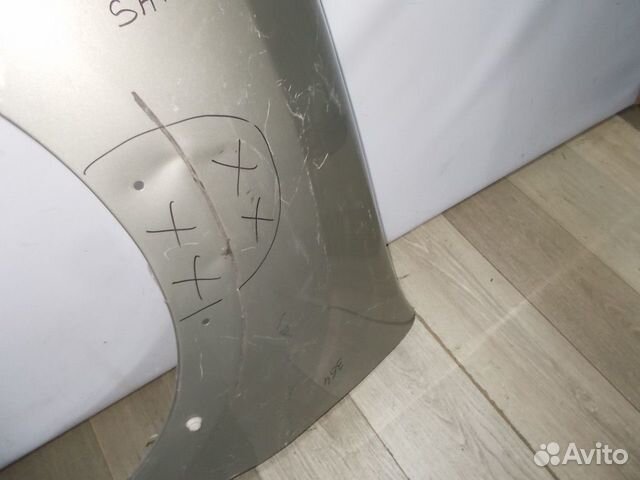 Крыло переднее левое бу Renault Sandero Stepway 2