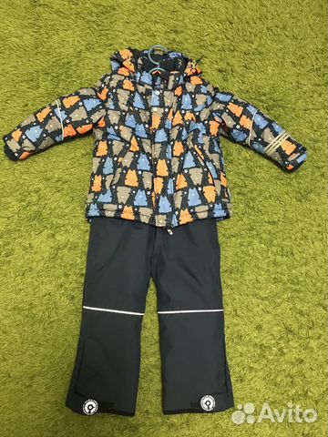 Зимний комплект куртка и полукомбинезон Crockid