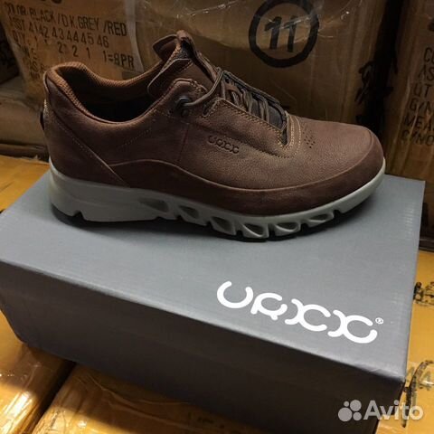 Кроссовки Ecco Multi-Vent коричневые Кроссовки Ecco Multi-Vent коричневые