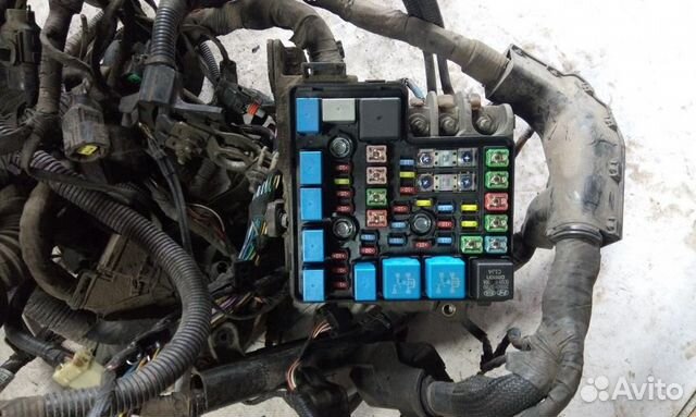 Проводка моторного отсека Hyundai Elantra HD (2006 Проводка моторного отсека Hyundai Elantra HD (2006