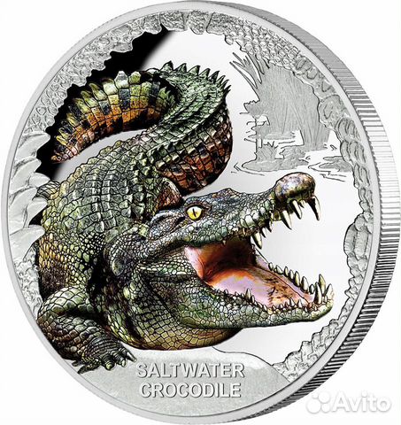 Серебро.Морской Крокодил 2017