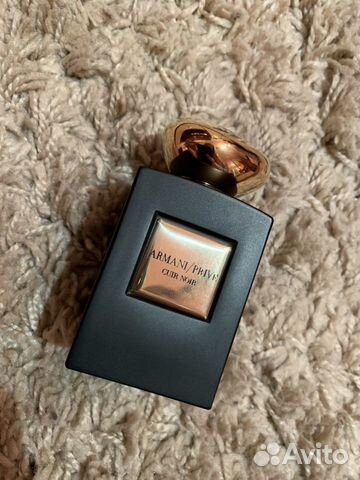 giorgio armani cuir noir