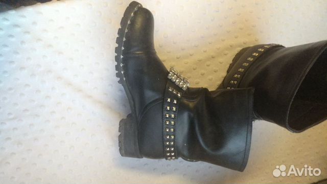 Ботинки черные демисезон
