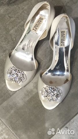 Туфли белые Badgley Mischka