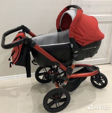 Коляска Jane Trider formula strata 3 в 1 с сумкой