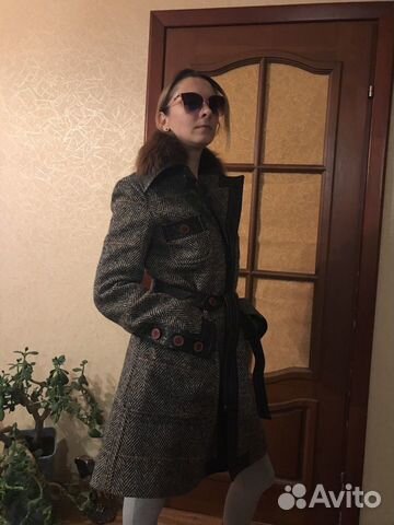 Пальто демисезонное утеплённое