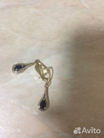 Золотые серьги