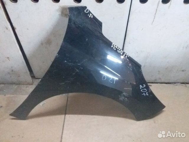 Крыло переднее правое Peugeot 207 VC 2006-13 Крыло переднее правое Peugeot 207 VC 2006-13