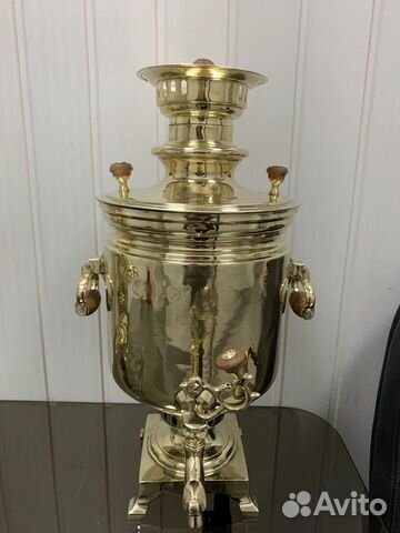 Самовар угольный на дровах 5-6 л Медали