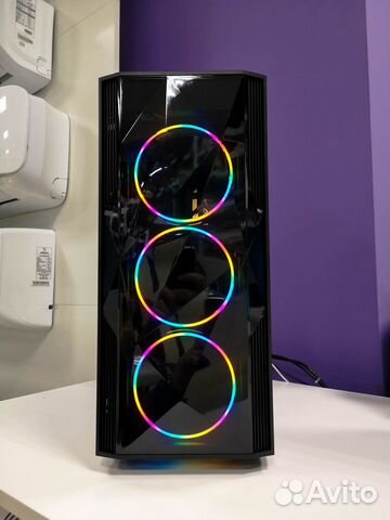 Корпус Formula F-3401 3xLED FAN RGB ATX (Новый)