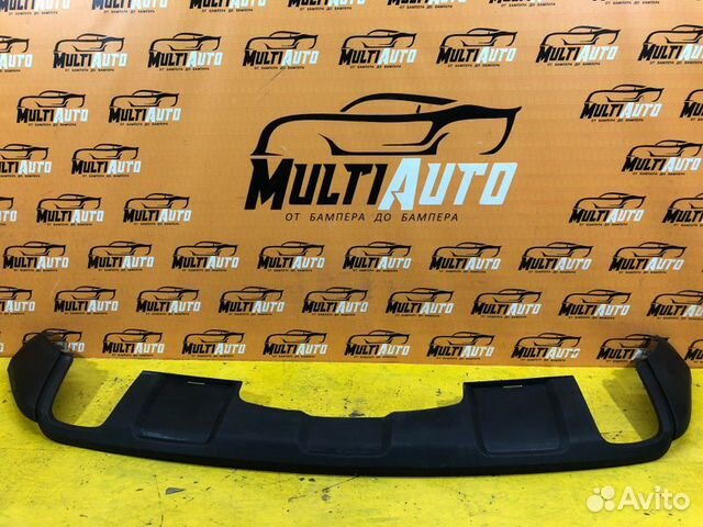 Юбка бампера задняя Mercedes Ml W164 2008-2011