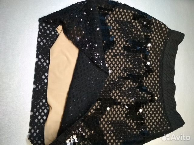 Юбка с пайетками Юбка с пайетками